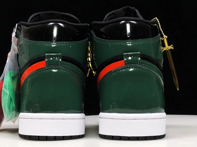 Retro OG Jordan Orange-Fir High Air Black AV3905-038 x Team SoleFly 1 0718